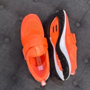 Orange TIEM Cycle shoes